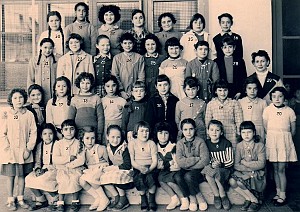 ECOLE PAUL BERT FILLES 1959 CM1 MME AUTRAN
